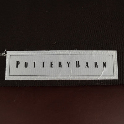 Pottery Barn Turner Roll Arm Leather Sofa