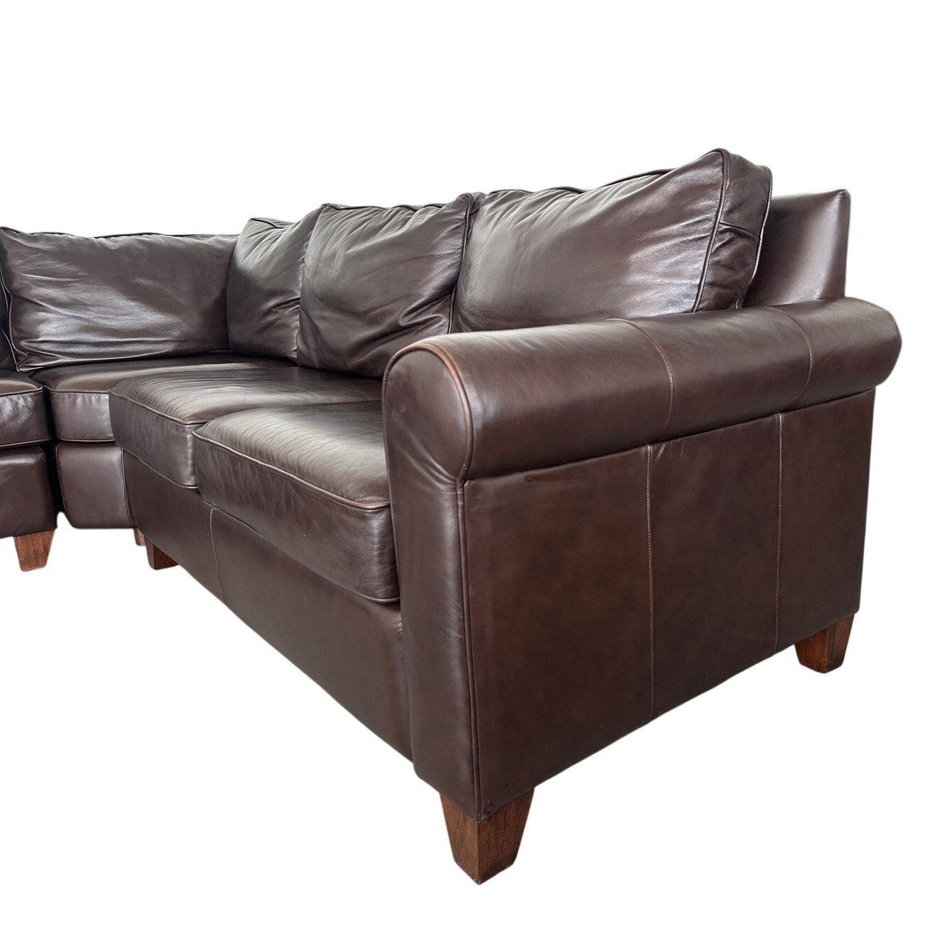Pottery Barn Comfort Roll Arm Sectional