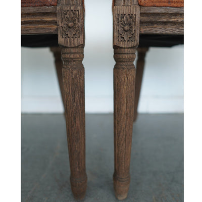 RH Vintage French Round Dining Chairs (Set of 6)
