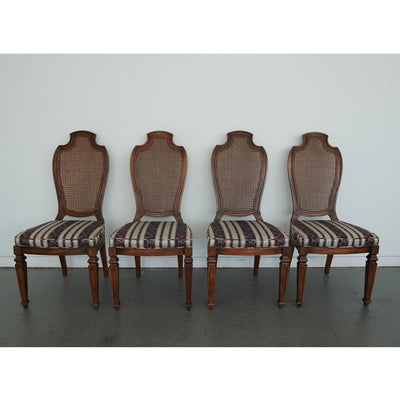 Vintage Century Furniture Louis XVI-Style Cane Back Dining Chairs (Set of 6)