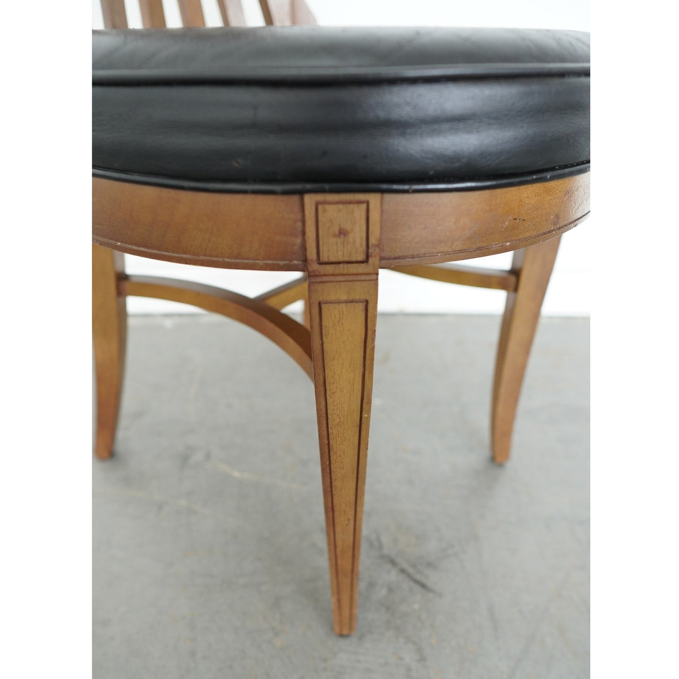 Vintage Thomasville Mid Century High Back Side Chair