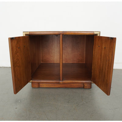 Vintage Drexel Accolade II Campaign Side Table