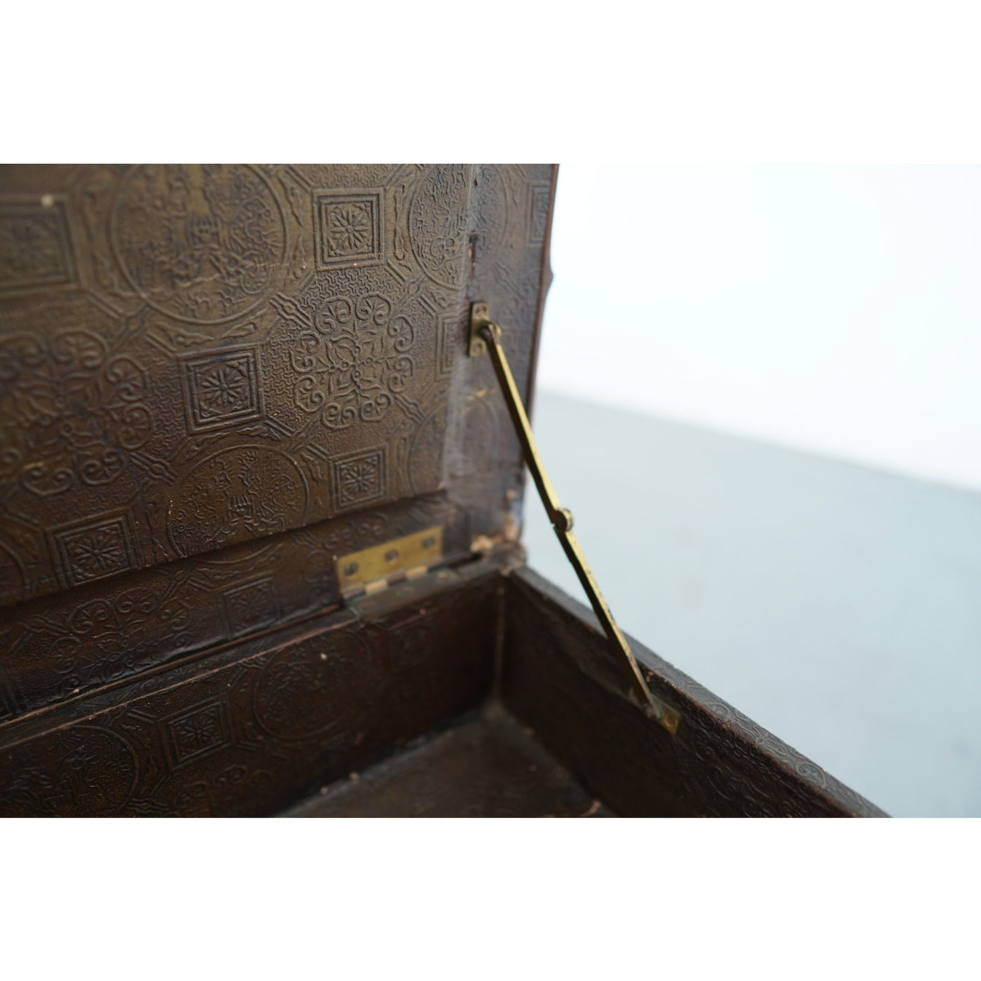 Antique Bamboo Sewing Table