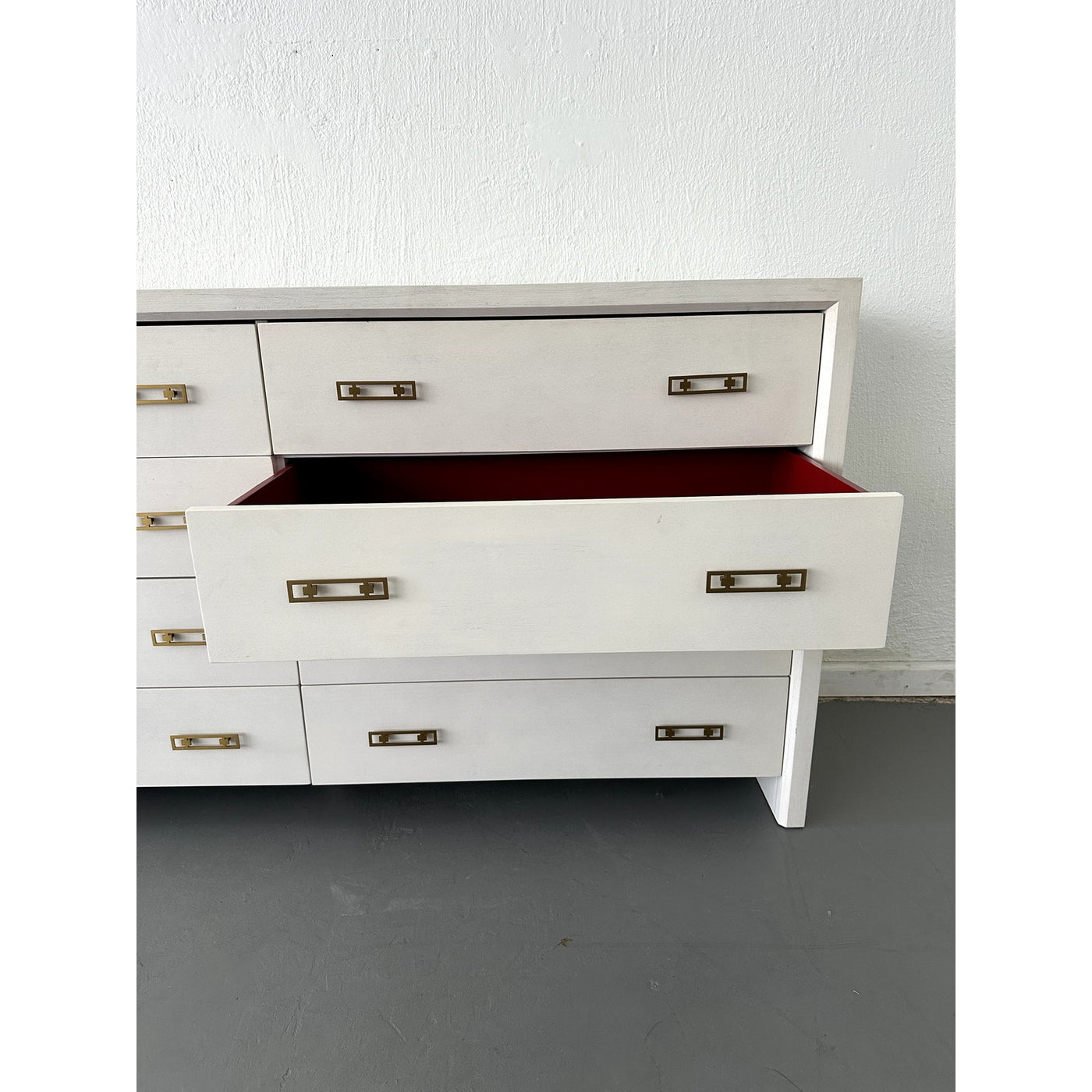 Mitchell Gold Bob Williams Malibu 8 Drawer White Chest