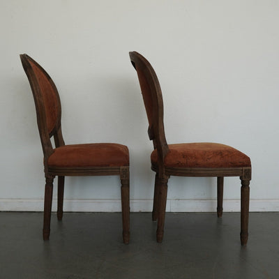 RH Vintage French Round Dining Chairs (Set of 6)