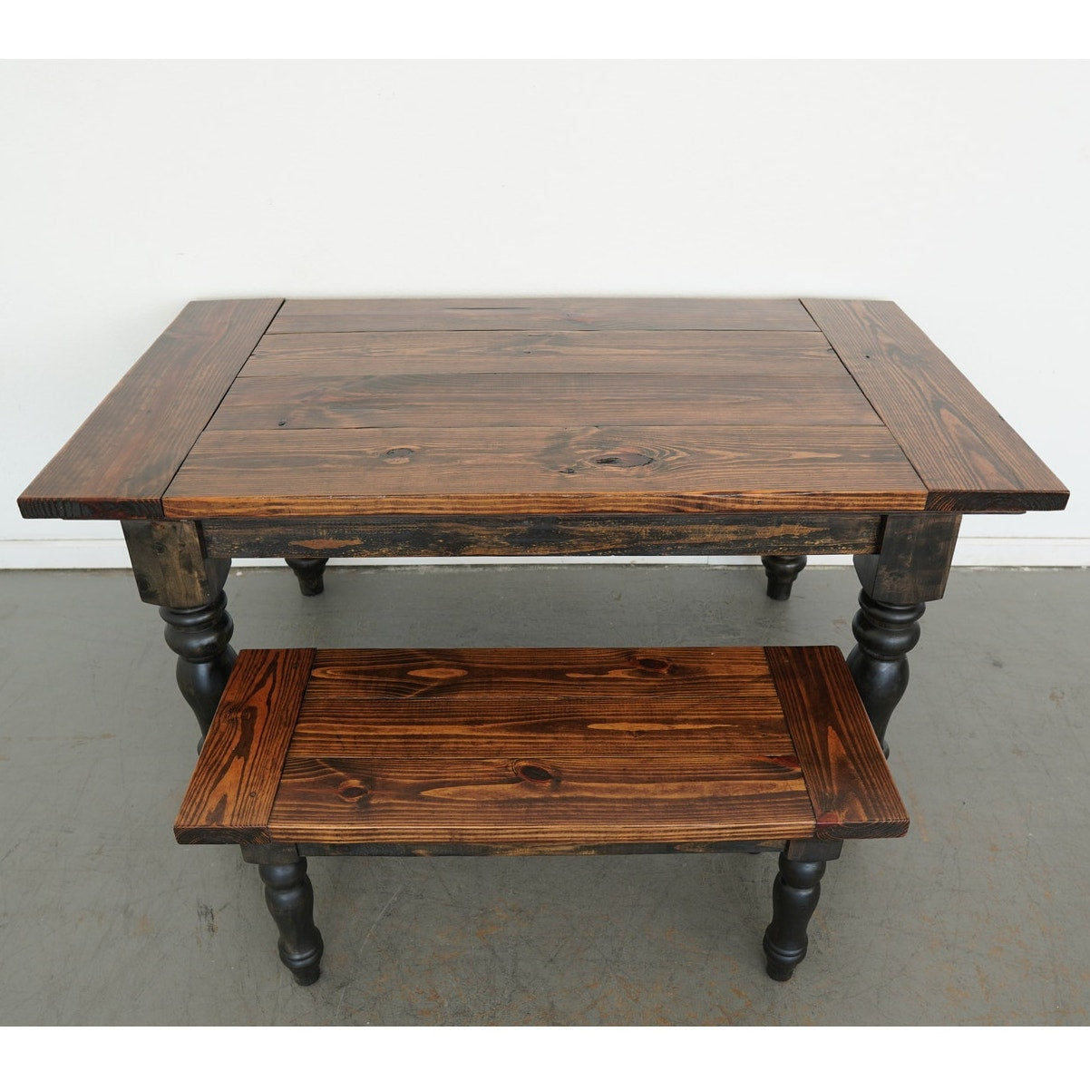 Handmade Farmhouse Table & Bench