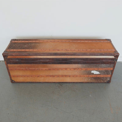 Timothy Oulton Cowhide Harrow Trunk