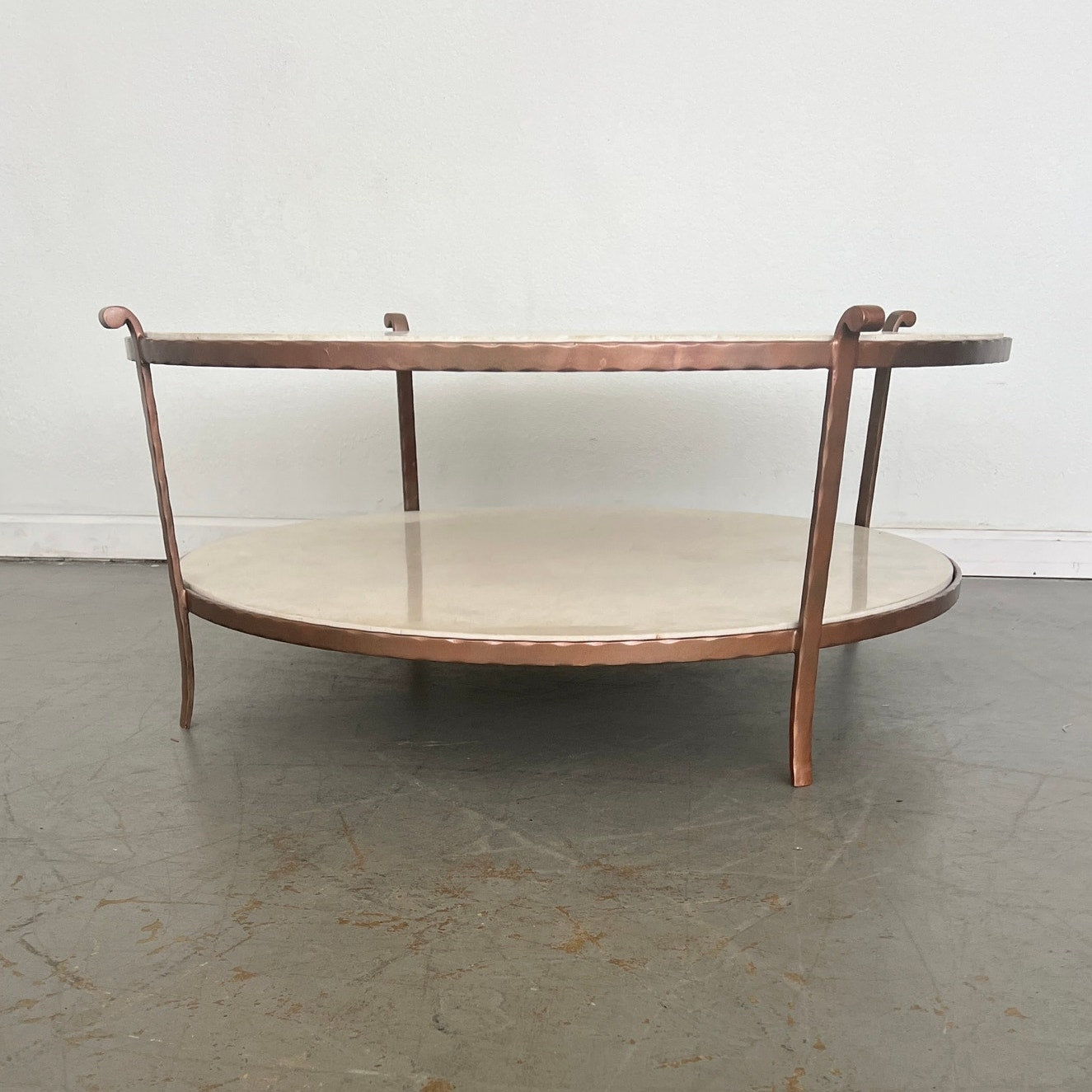 Serena & Lily St. Germain Stone Coffee Table