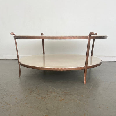 Serena & Lily St. Germain Stone Coffee Table