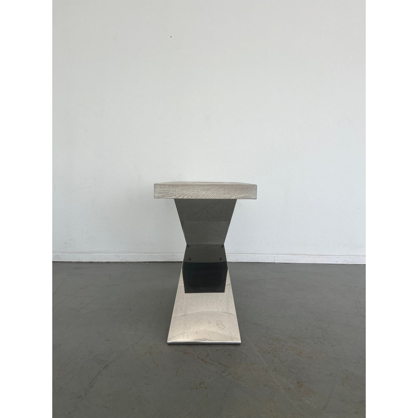Zin Home Eloquence Coastal Grey Console Table