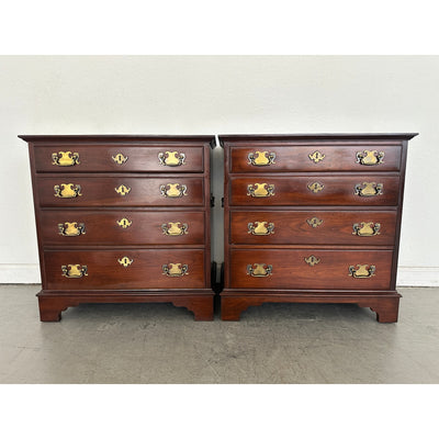 Vintage Pennsylvania House Cherry Bachelor Chests (Set of 2)