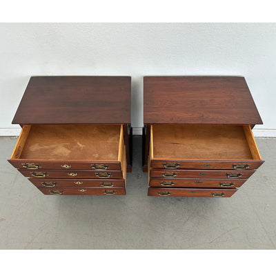 Vintage Pennsylvania House Cherry Bachelor Chests (Set of 2)
