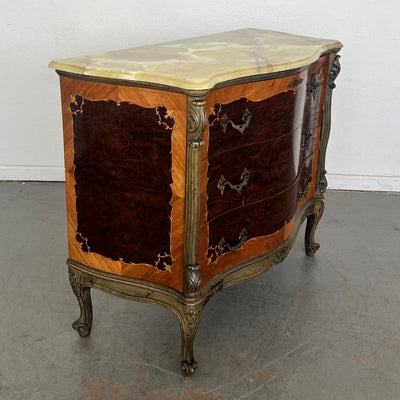 Vintage Louis XV-Style Secrétaire à Abattant