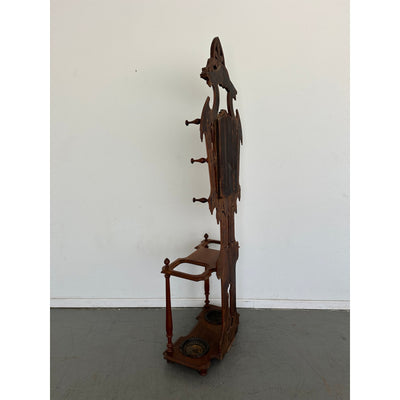 Antique Eastlake Victorian Hall Tree