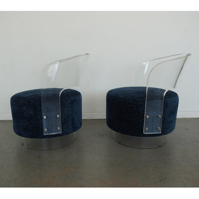 Bernhardt Interiors Angelina Swivel Chairs (Set of 2)