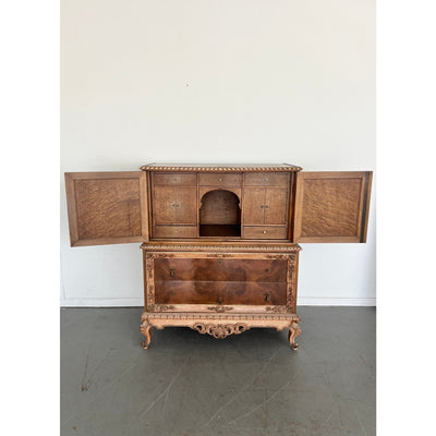 Antique French Rococo Revival Tallboy Chest