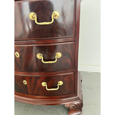 Vintage Thomasville Traditional Mahogany Bombe Chest