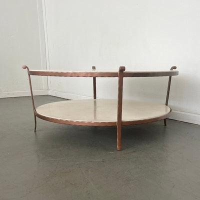 Serena & Lily St. Germain Stone Coffee Table