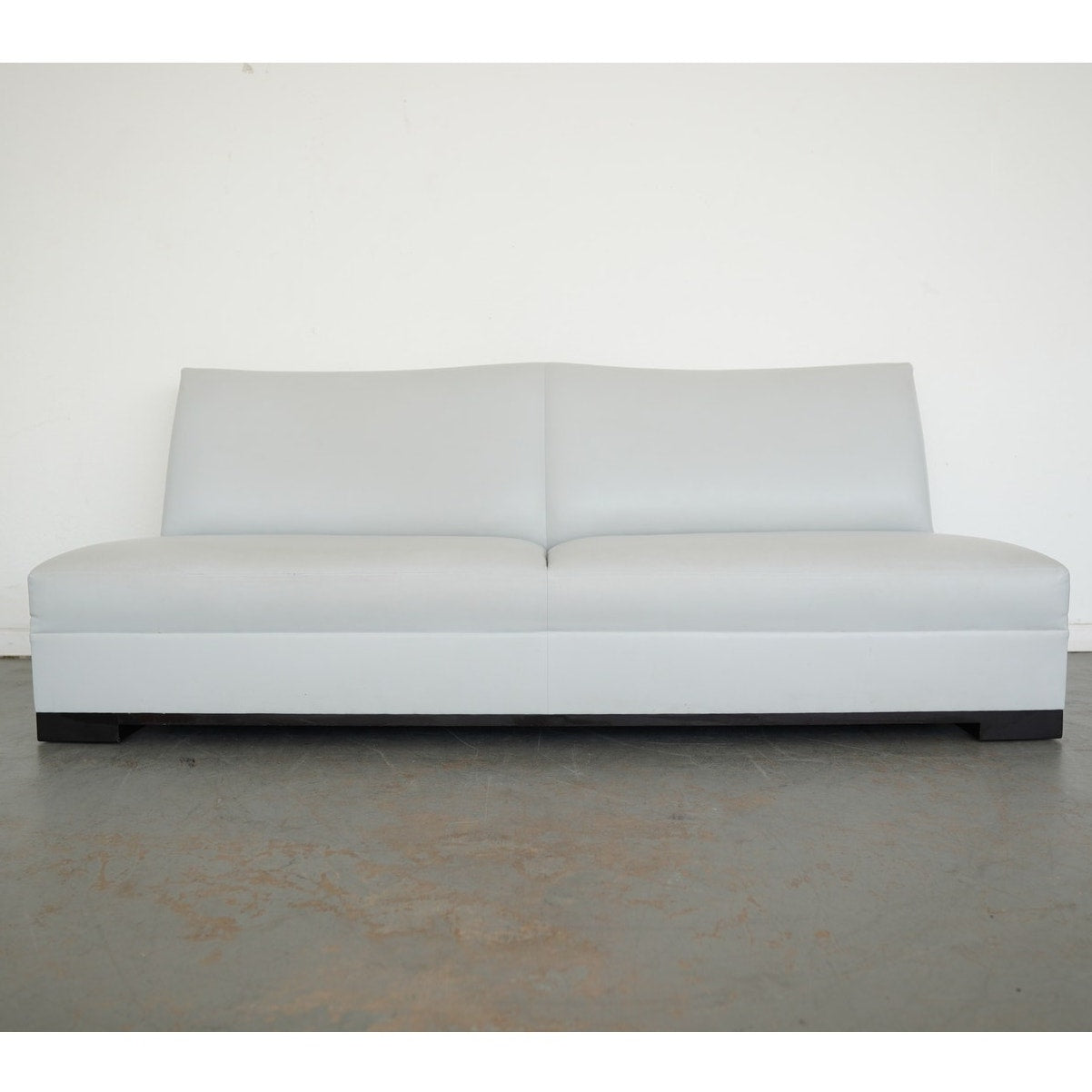Donghia Custom Armless Sofas and Ottoman (Set of 4)