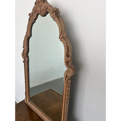 Antique French Rococo Revival Vanity with Mirror