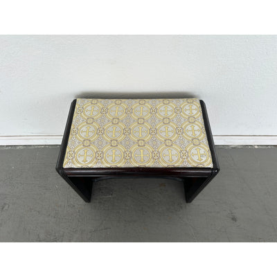Vintage Doernbecher Furniture Co. Art Deco Waterfall Vanity & Stool