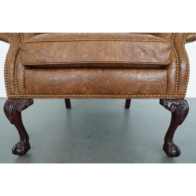 Hancock & Moore George III Tufted Wing Chair