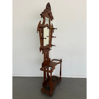 Antique Eastlake Victorian Hall Tree