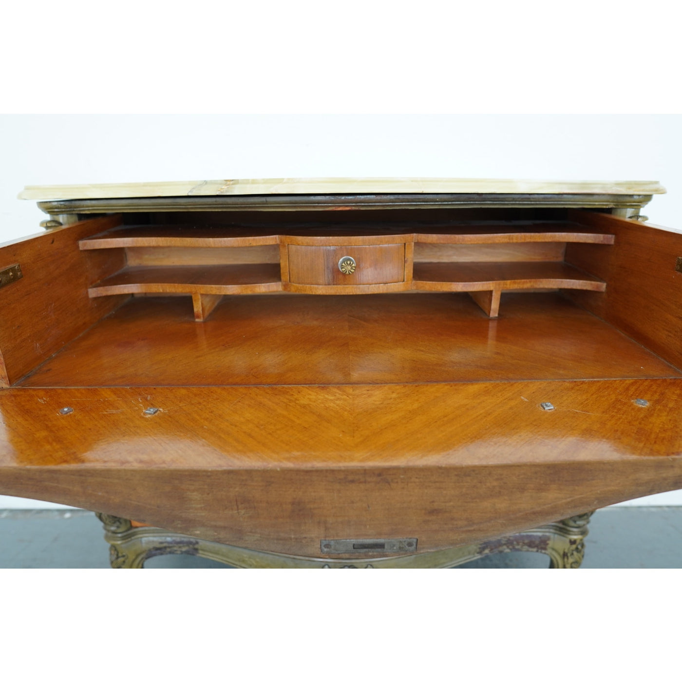 Vintage Louis XV-Style Secrétaire à Abattant