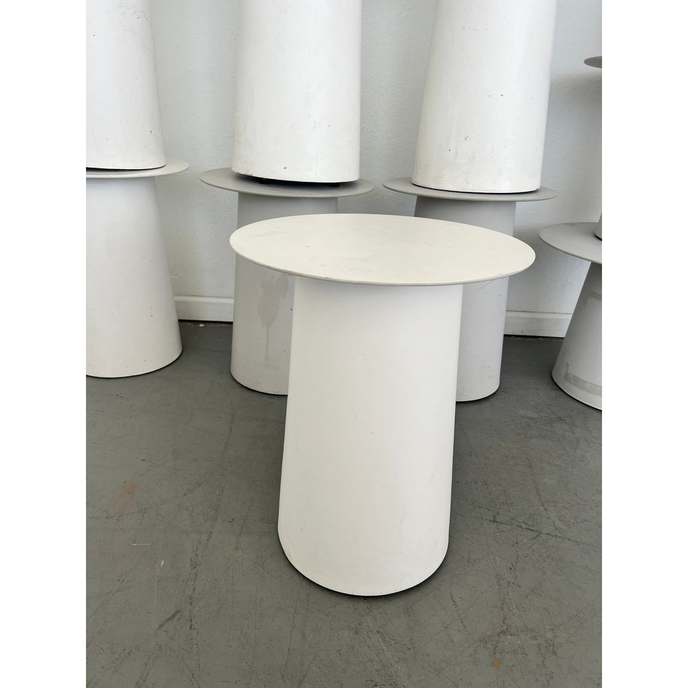 Blu Dot Assorted Circula Side Tables (Set of 12)