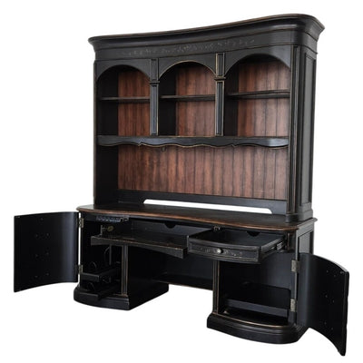 Hooker Furniture Seven Seas Executive Desk with Hutch