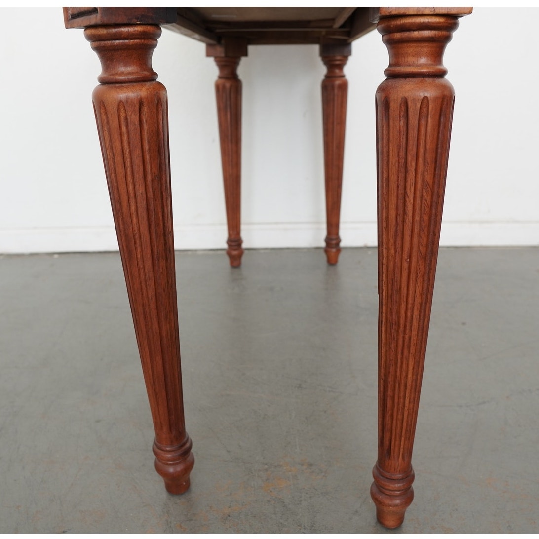 Traditional Mahogany Console Table