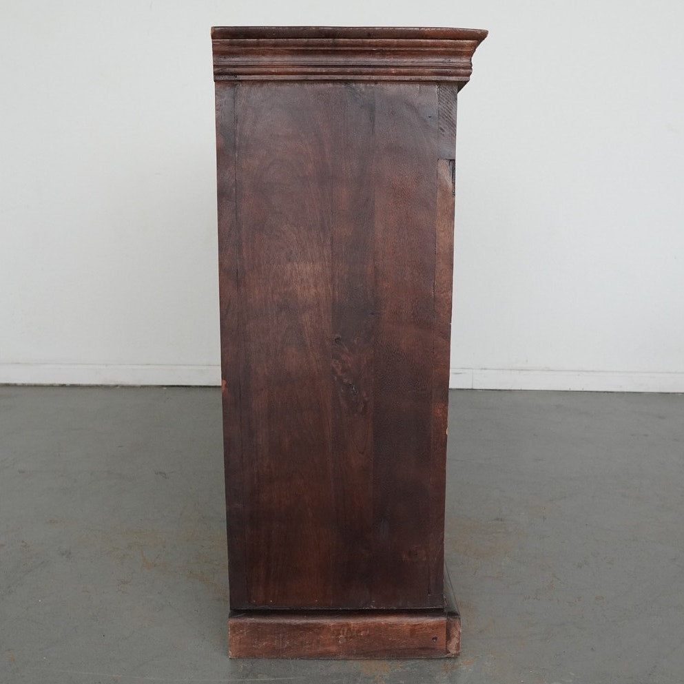 European Hand-Carved Reclaimed Wood Sideboard