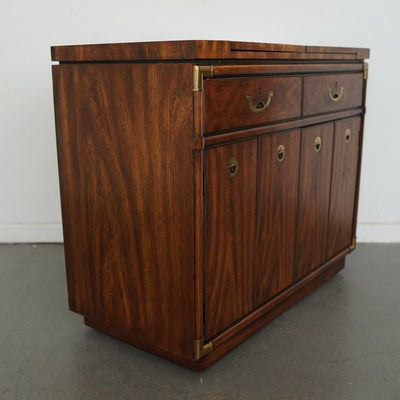 Vintage Drexel Accolade Flip-Top Bar Cabinet