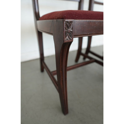 Vintage Federal Revival Dining Chairs (Set of 4)