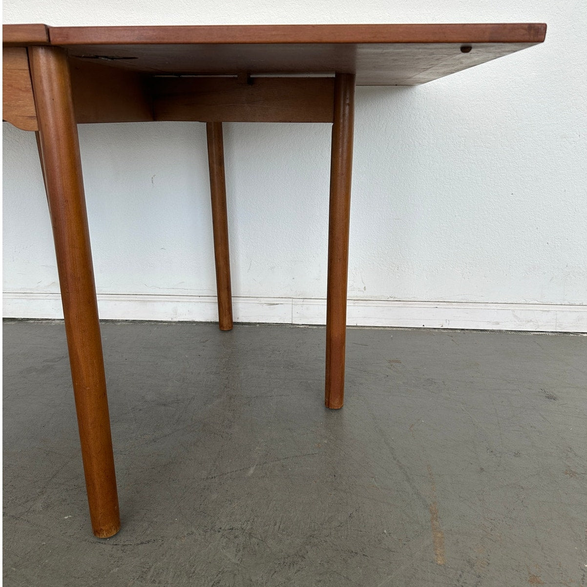 Vintage Danish Modern Drop-Leaf Dining Table