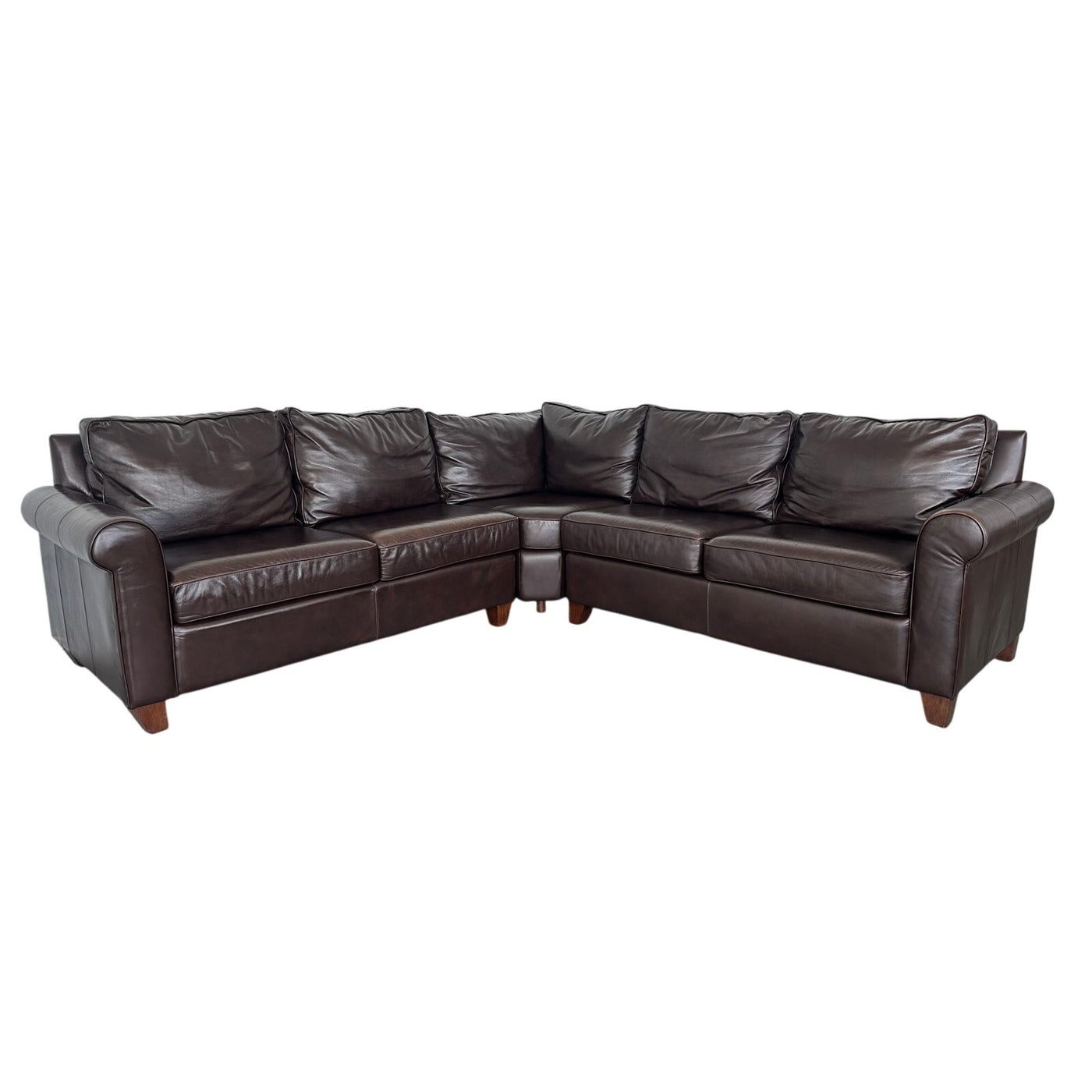 Pottery Barn Comfort Roll Arm Sectional