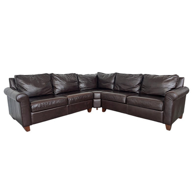 Pottery Barn Comfort Roll Arm Sectional