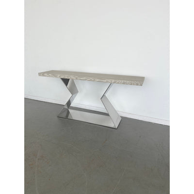 Zin Home Eloquence Coastal Grey Console Table