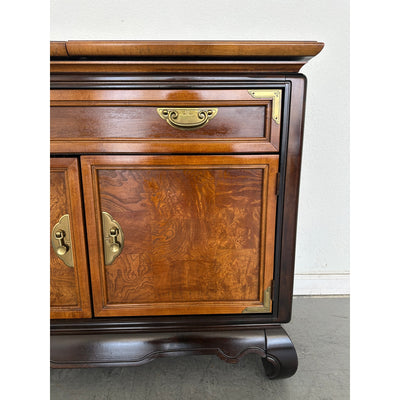 Vintage Broyhill Ming Dynasty Premier Collection Flip-Top Buffet Bar Cabinet
