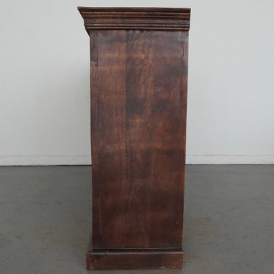 European Hand-Carved Reclaimed Wood Sideboard