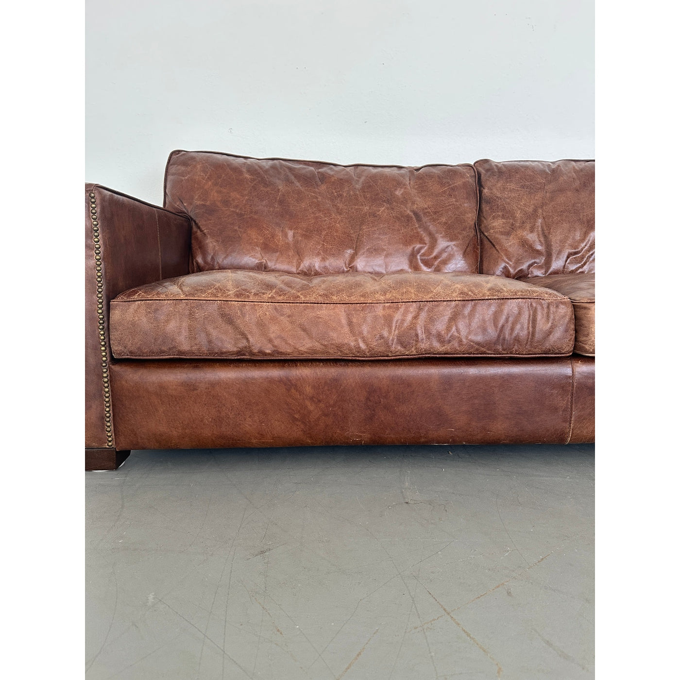 Four Hands Larkin Leather Sofa