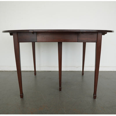 Vintage Mahogany Drop-Leaf Dining Table