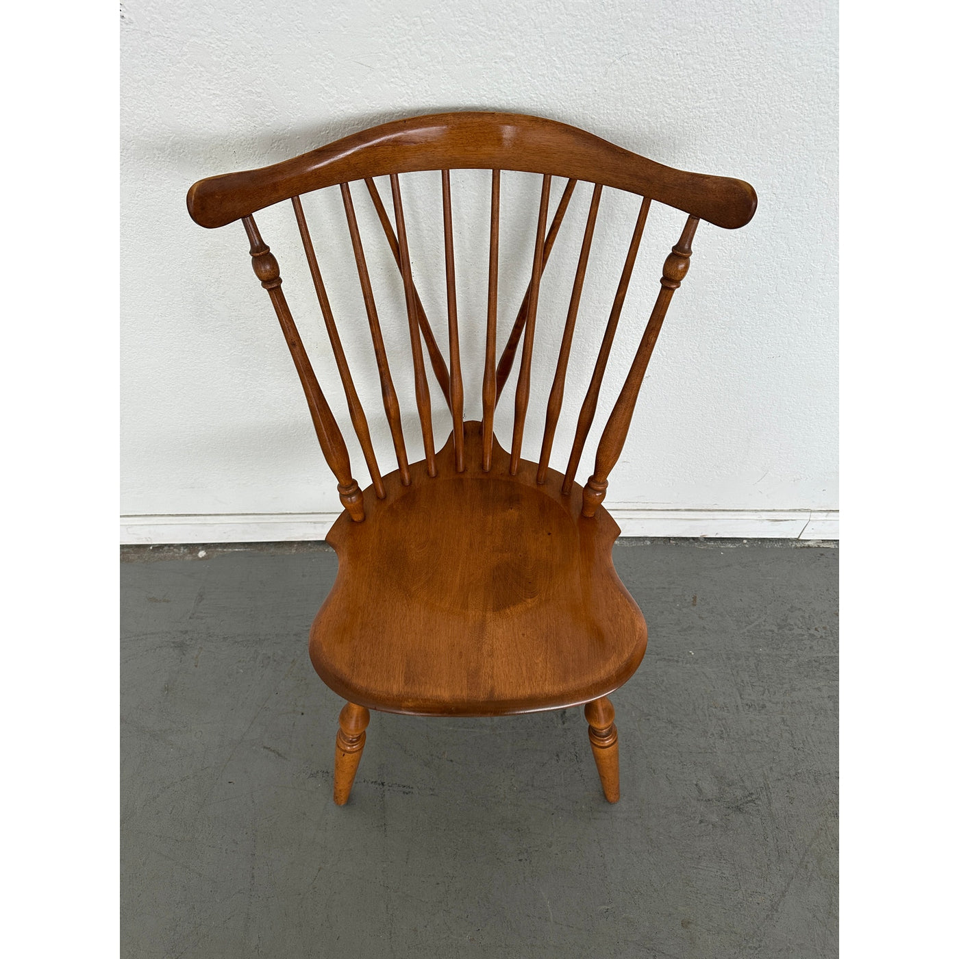 Vintage Fan Back Windsor Side Chairs (Set of 2)