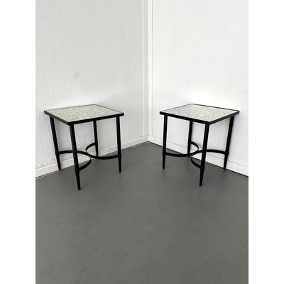 Mercury Glass Side Tables