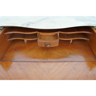 Vintage Louis XV-Style Secrétaire à Abattant