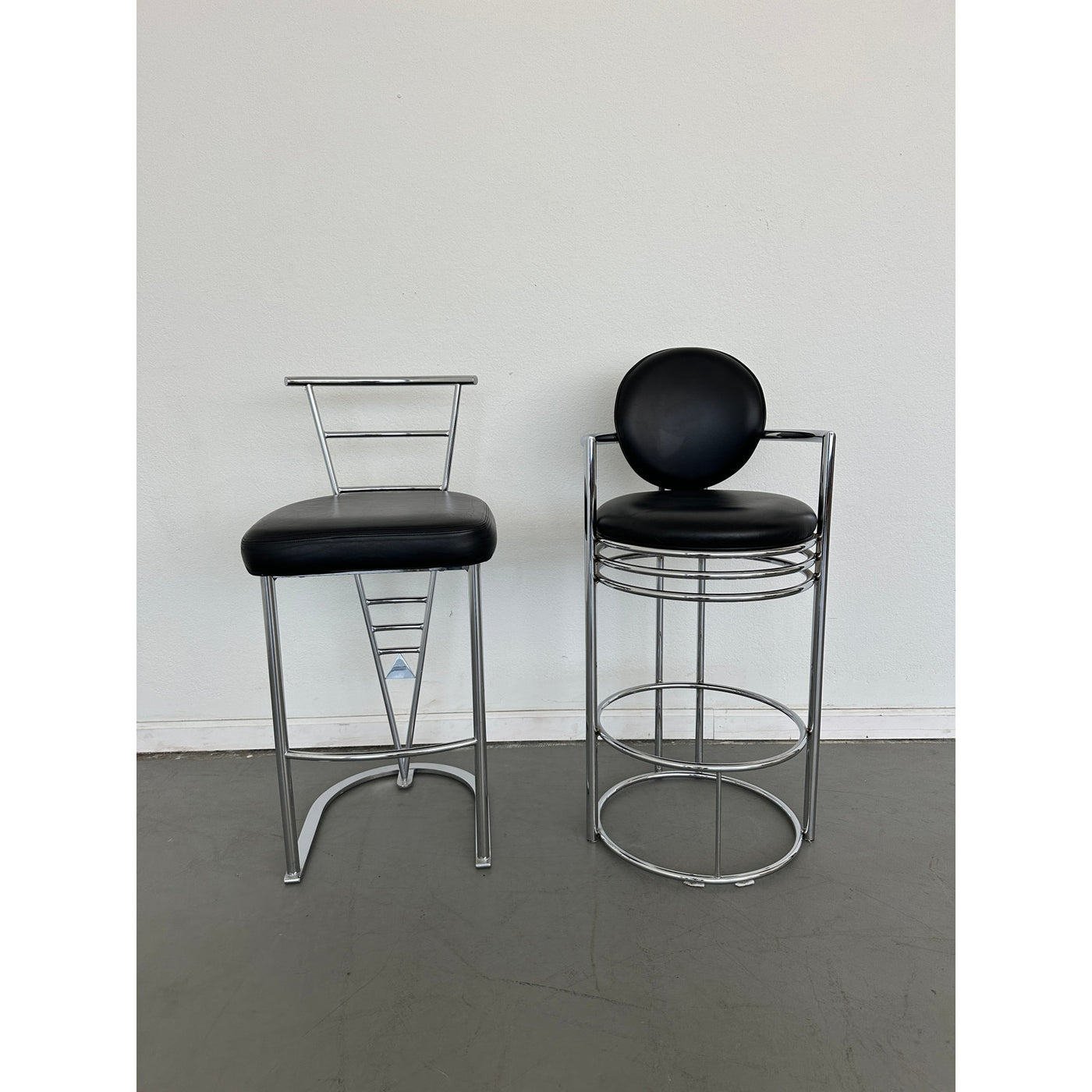 Gunmetal Bar Stools by Design Institute of America, 1970s