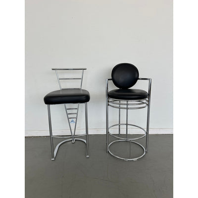 Gunmetal Bar Stools by Design Institute of America, 1970s