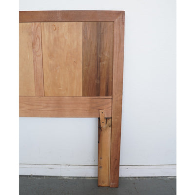 Vintage Henredon Campaign-Style Queen Headboard