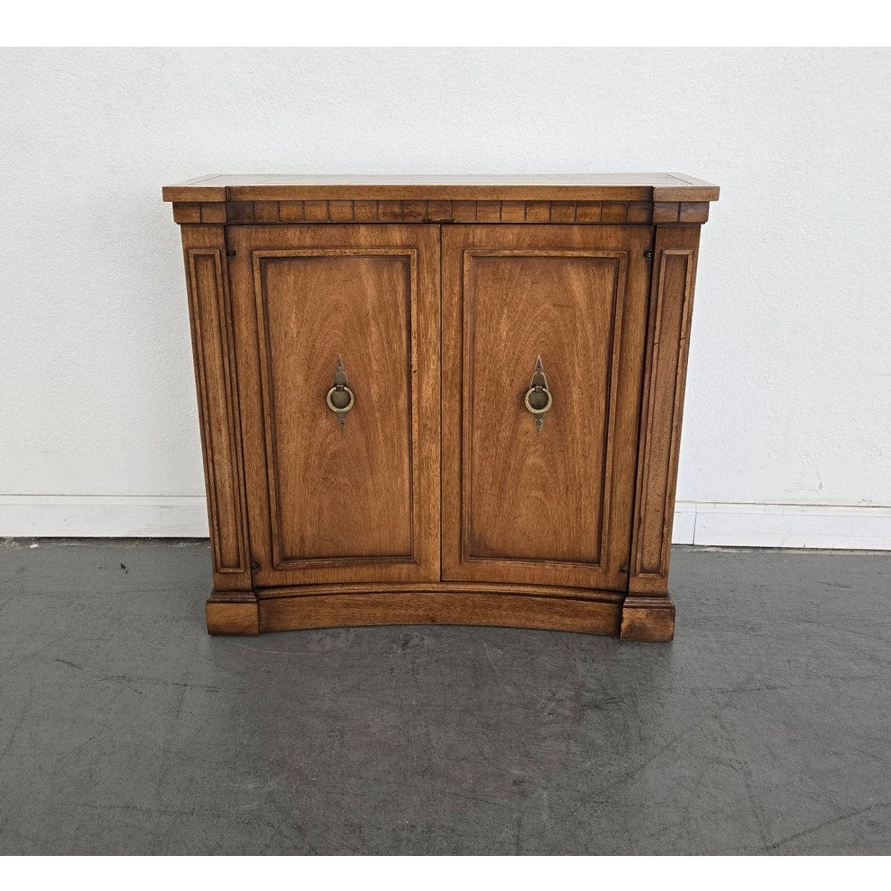 Vintage Drexel Triune Demilune Cabinet