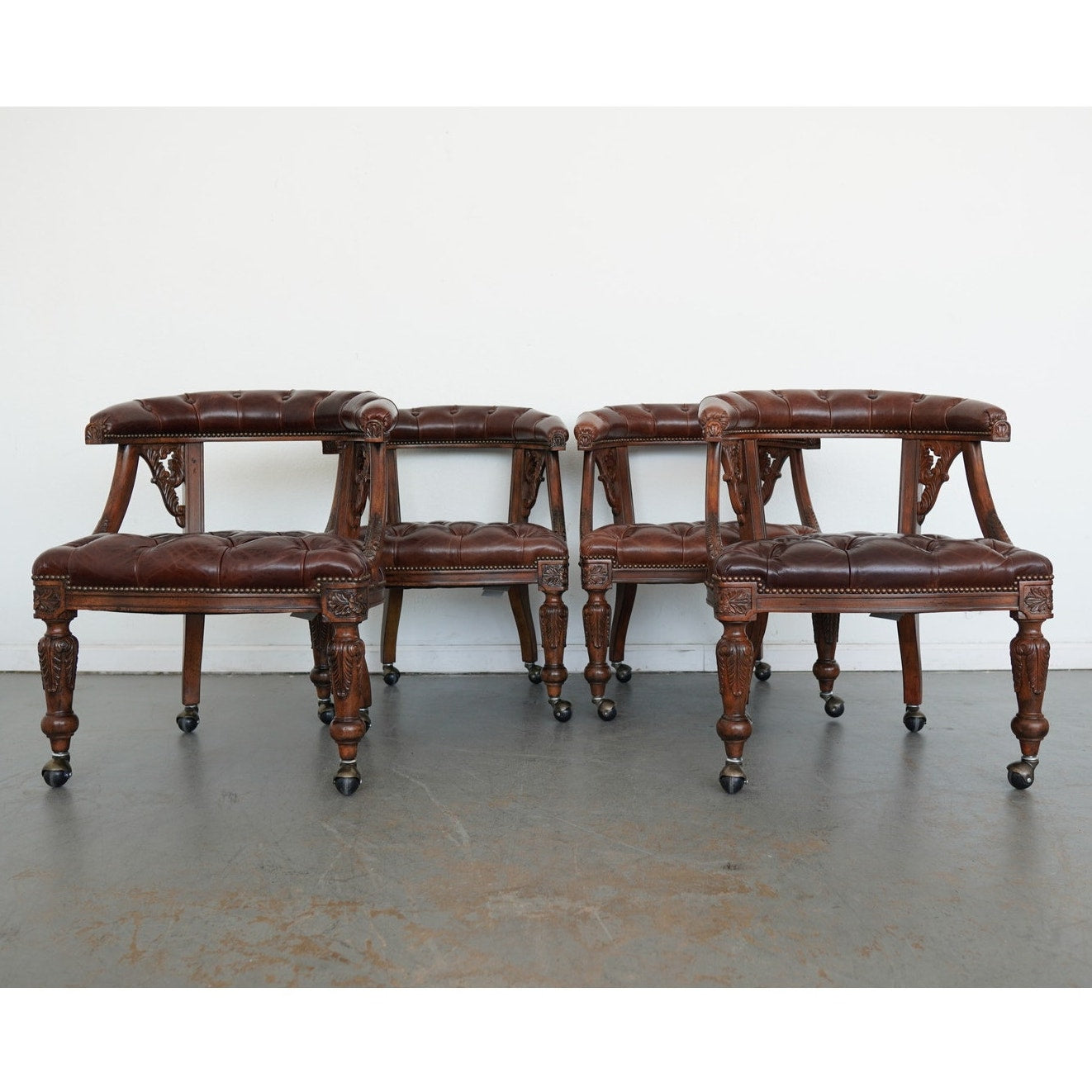 Maitland Smith Gentry Game Chair (Set of 4)